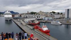 Ankunft in Alesund
