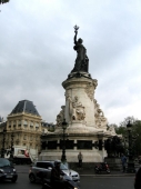 Freiheitsstatue auf dem Place de la Rpublique