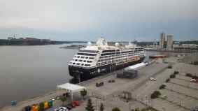 Blick aus dem Hotelfenster