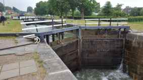Gtakanal, Schleuse in Berg