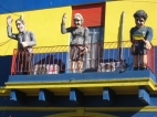 Evita Peron, Maradonna und ein Tangotnzer