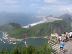 Blick hin zur Copacabana