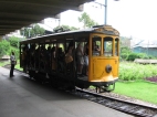 uralte Straenbahn