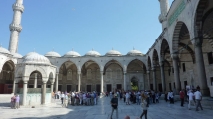 Innenhof Blaue Moschee