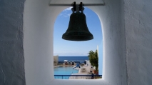Blick auf den Pool